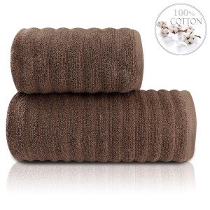 Полотенце из микрокоттона Cestepe premium Ezgi Коричневый, 50х90