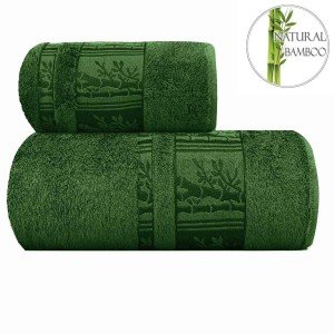 Полотенце махровое Бамбук Bamboo Agac Desen Хаки, 50х90