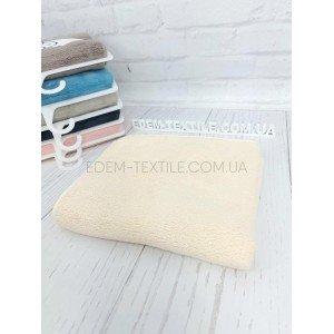 Полотенце Мягкое Велсофт Colorful Home 6062 Кремовый, 50х90