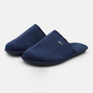 Мужские комнатные закрытые тапочки Inblu 69-2H Синий, 40