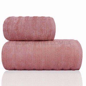 Махровое Полотенце из хлопка Bohem Sikel Брусничный, 50х90