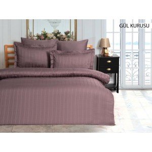Однотонный комплект белья Stripe Gul Kurusu , Евро
