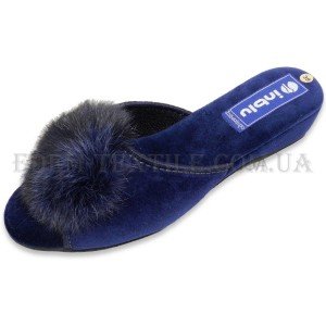 Тапочки женские Inblu RR-D1 синие Синий, 38