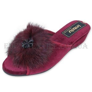 Тапочки женские Inblu RR-D1 Бордовый, 40