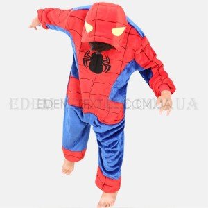 Кигуруми детский Человек Паук Spiderman , Рост 100