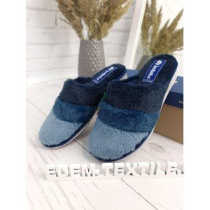 Тапочки для женщин закрытые Inblu LB-10H Синий, 39
