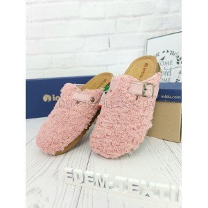 Тапочки женские закрытые эко мех Inblu DJ-5H Розовый, 41