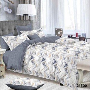 Постель Viluta Ранфорс с рисунком Зигзаг 24300 , Евро