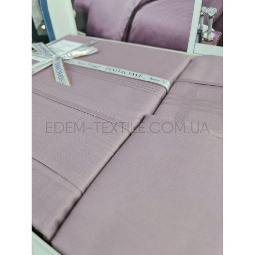 Постельное Белье Сатин Deluxe Royce Lilac , Полуторный